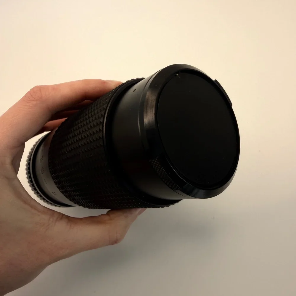 VTG ALBINAR ADG 80-200mm 1:3.9 Macro Zoom Lens 55mm & Thyristor 75AT Flash SET
